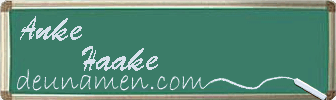 Anke Haake Visitenkarte